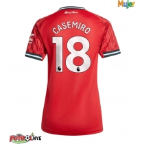 Camiseta Manchester United Casemiro #18 Primera Equipación para mujer 2025-26 manga corta